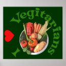 Recherche de vegetarian posters Vegan