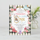 Recherche de alice vintage pays invitations Lapin blanc