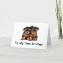 Recherche de yorkshire terriers vœux cartes Pour lui