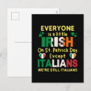 Recherche de bière irlandaise cartes postales Vert
