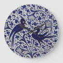 Recherche de italiens horloges Majolica