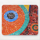 Recherche de mosaïque tapis souris Rouge