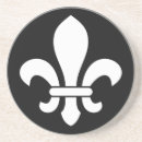 Recherche de fleur lis de dessous de verres Conception