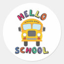 Recherche de écolier autocollants Autobus scolaire