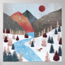 Recherche de chasse neige posters Paysage