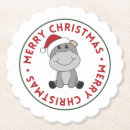 Recherche de hippopotames dessous de verres Noël