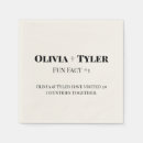 Recherche de fun cocktail mariage serviettes Typographie