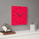 Recherche de rouge et noire horloges Pour tous