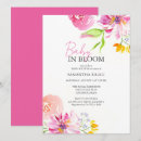 Recherche de douche pour le bébé invitations Botanique