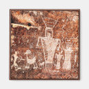 Recherche de pétroglyphes magnets Américain