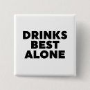 Recherche de boisson carrés badges Humour