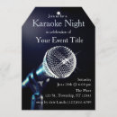 Recherche de karaoke invitations partie