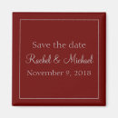 Recherche de rouge carrées invitations Calligraphie