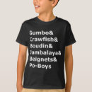 Recherche de louisiana tshirts Nourriture