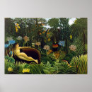 Recherche de peintures de la jungle posters Rousseau