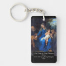 Recherche de famille sainte porteclés Religieux