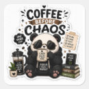 Recherche de chaos autocollants Amoureux du café