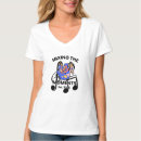 Recherche de musical femme tshirts Vie