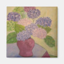 Recherche de vase bleu magnets Rose