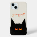 Recherche de noir chat iphone coques Orange