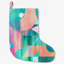 Recherche de peinture abstraite chaussette de noël Décoration