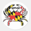Recherche de maryland crabs autocollants Plage