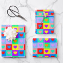 Recherche de coeur romantique papier cadeau Anniversaire