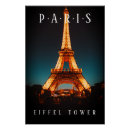 Recherche de tour eiffel la nuit posters Paris france