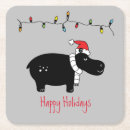 Recherche de hippopotames dessous de verres Mignon