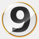 Recherche de numéro 9 autocollants 9e