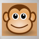 Recherche de graphique de singe posters Mignon