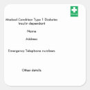 Recherche de alerte autocollants Diabète