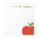 Recherche de lignes blocsnotes Rouge