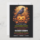 Recherche de raven halloween invitations Déplaisant