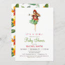 Recherche de hula baby shower invitations Hawaïen