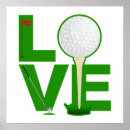 Recherche de boule golf posters Pièce en t