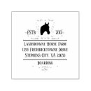 Recherche de cheval tampons encreurs Ranch