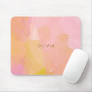 Recherche de peinture rose tapis souris Élégant