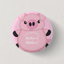 Recherche de porc rose badges Cochon