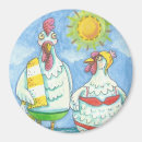 Recherche de dessin amusant magnets Poulet