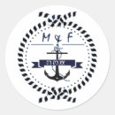 Recherche de ancre nautique autocollants Fête