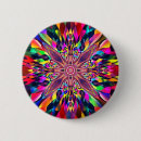 Recherche de mandala coloré badges Moderne