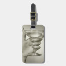 Recherche de gens bagages étiquettes Cru