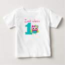 Recherche de hiboux bébé tshirts Rose