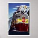 Recherche de vintage train posters Canada
