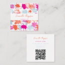 Recherche de éclaboussure orange de peinture cartes visite Abstrait