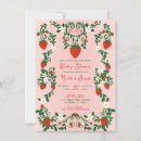 Recherche de fraises rouges invitations Mignon
