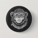 Recherche de chimpanzé badges Singe