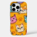 Recherche de chats colorés iphone coques Mignon
