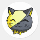 Recherche de chat de chibi autocollants Chaton